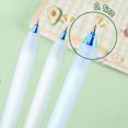 thumbnail image 5 of RKSTN Plastic Scented Erasable Pen Set Tea Scented Push-up Pen Set Blue Black Erasable Sleek Pen 12Pcs St Nib 0.5mm Student Writing Stationery 10ml, 5 of 5