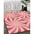 thumbnail image 2 of Ahgly Company Indoor Rectangle Patterned Deep Rose Pink Area Rugs, 5' x 8', 2 of 6