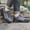 Gray, variant on CIAKGIAF Mens Shoes Round Toe Work Hiking Shoes,Wide Size Outdoor Casual Safety Working Footwear Shoes