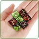 thumbnail image 1 of 24 Piezas Contador de Dados D6 JM Cubo Contador de Lealtad Accesorio de Juego de Cartas 2 Estilos, 1 of 4