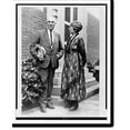 thumbnail image 2 of Historic Framed Print, [Pres. and Mrs. Warren G. Harding, full-length, standing], 17-7/8" x 21-7/8", 2 of 9