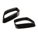 thumbnail image 1 of Un par de molduras de cubierta de tubo de silenciador de trasero para BMW G30 G38 2018 a 2021, duradero, 1 of 9