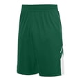 thumbnail image 2 of Augusta XL Alley-Oop Reversible Shorts Dark Green/White 1168, 2 of 3