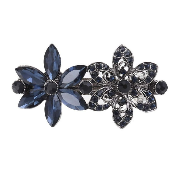 LULULION Shiny Rhinestone Hair Clip Elegant Hair Clips for Women Everyday Use 1Set