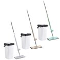 thumbnail image 3 of Floor Mop Bucket Set 360° Flat Microfiber Mop Heads Dry Cleaning Beige Color, 3 of 8
