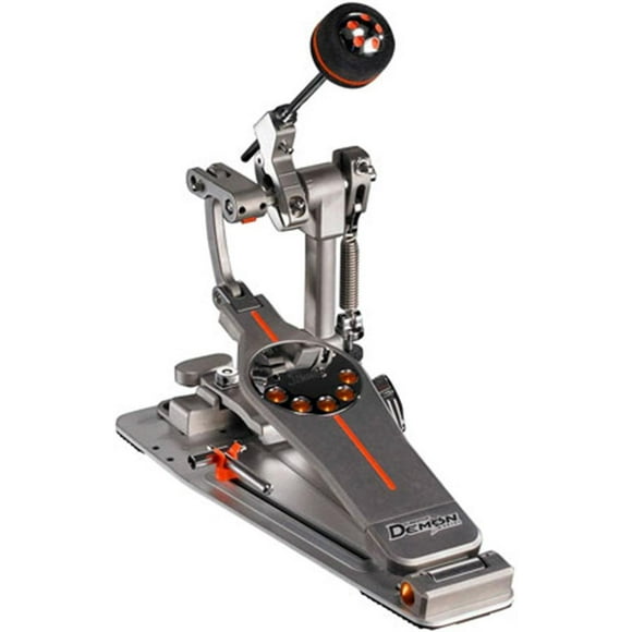 Pedal de Bombo Pearl Eliminator Demon Drive Blanco Único