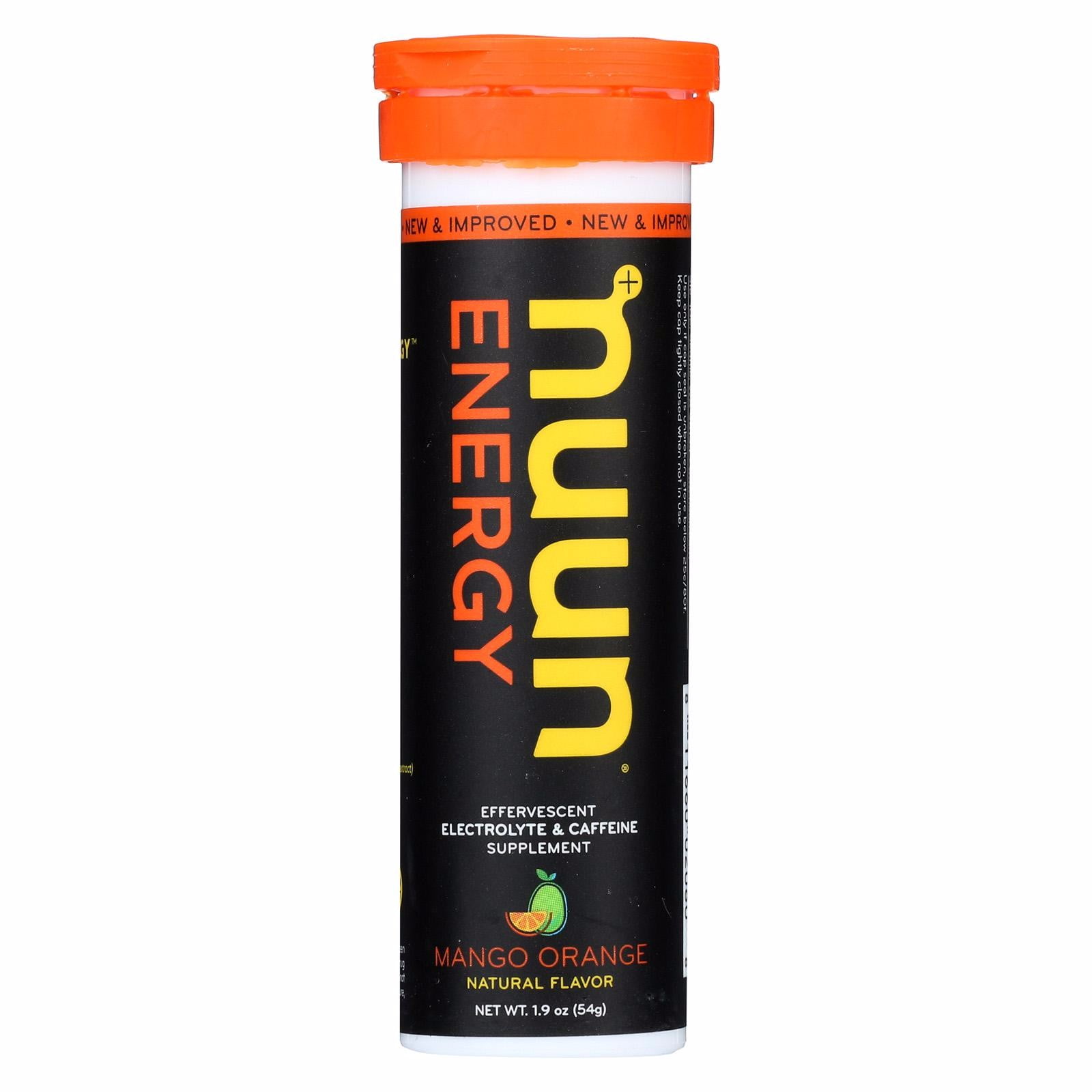 Nuun Hydration Nuun Energy Mango Orange pack of 8 10 Tablets