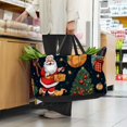 thumbnail image 6 of Christmas Large Oxford Cloth Grocery Baskets: Foldable Toy Basket, Storage Bag, Easter Basket, 6 of 7