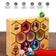 thumbnail image 5 of Divertido juguete para recoger abejas para niños, herramienta de entrenamiento de agarre manual, juegos de madera, accesorios educativos para edades tempranas, 5 of 5