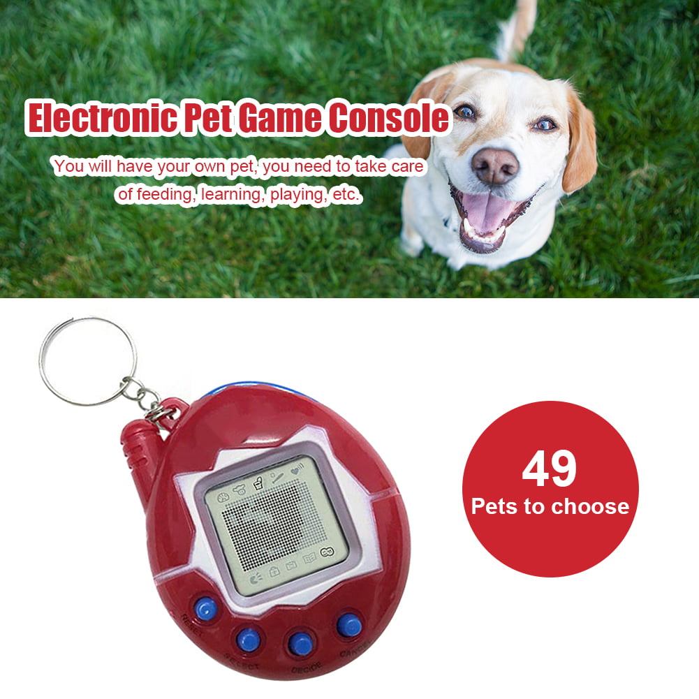 Classic Mini Electronic Animal, Electronic Pet Game Console