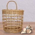 thumbnail image 6 of Esquirla Wall Hanging Onion Basket, Woven Basket Handmade Rattan Basket, Fruits and Veggies Storage Basket for Pantry, Kitchen, Garden Tall, 6 of 8