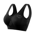 thumbnail image 4 of XFeng Women Floral Lace Wireless Bra, Adjustable Thin Straps Seamless Comfort Push Up Bralette, 4 of 5