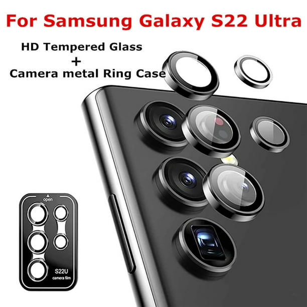 Film de Protection Caméra Samsung Galaxy S22 Plus Ultra Verre Trempé  Lentille
