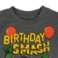 thumbnail image 5 of Marvel Avengers Hulk Birthday Little Boys T-Shirt Toddler to Big Kid, 5 of 5