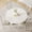Antique White, variant on Farmhouse Wooden Round Dining Table for 4-6 – 47" Pedestal Base – Rustic Brown Circle Table – Ideal for Home & Kitchen – Classic Color