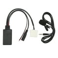 thumbnail image 2 of AUXUSB Adapter,Car Radio Adapter Bluetooth Car Bluetooth Microphone Handsfree Phone Call Connector Achieve More, 2 of 14