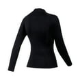 thumbnail image 6 of Swimsuits for Women 2026 3mm Diving Suit Two-piece Diving Suit Long-sleeved Cold-proof And Warm Diving Jacket Snorkeling And Surfing Swimsuit Black,XL, 6 of 8