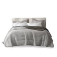 thumbnail image 6 of 1-Piece King/Cal King Reversible Tencel Comforter Blanket,Gray, 6 of 10