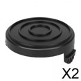 thumbnail image 1 of 2 Tapas De Cubierta De Carrete De 3,5 X 1,3 Pulgadas, Accesorios Para Piezas De Reparación 4530 Tle-02-1, Color Negro, 1 of 8