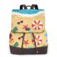 thumbnail image 1 of Disketp Hello Summer1 Mochila de Cuero para Mujer, Bolso de Espalda Antirrobo con Estilo para Viaje, Trabajo y Uso Diario, 1 of 4