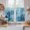 Blue, variant on Blue Coastal Kitchen Curtains 54 Inch Length, Beach Sea Turtle Ocean Nautical Botanical Tiers Curtains for Bathroom Bedroom Cafe, Light Filtering Small Window Treatment Drapes 2 Panels 42"Wx54"L