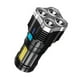 thumbnail image 1 of Linterna COB fuerte, iluminación LED portátil, 4 modos, linterna de mano para acampar en casa, 1 of 6