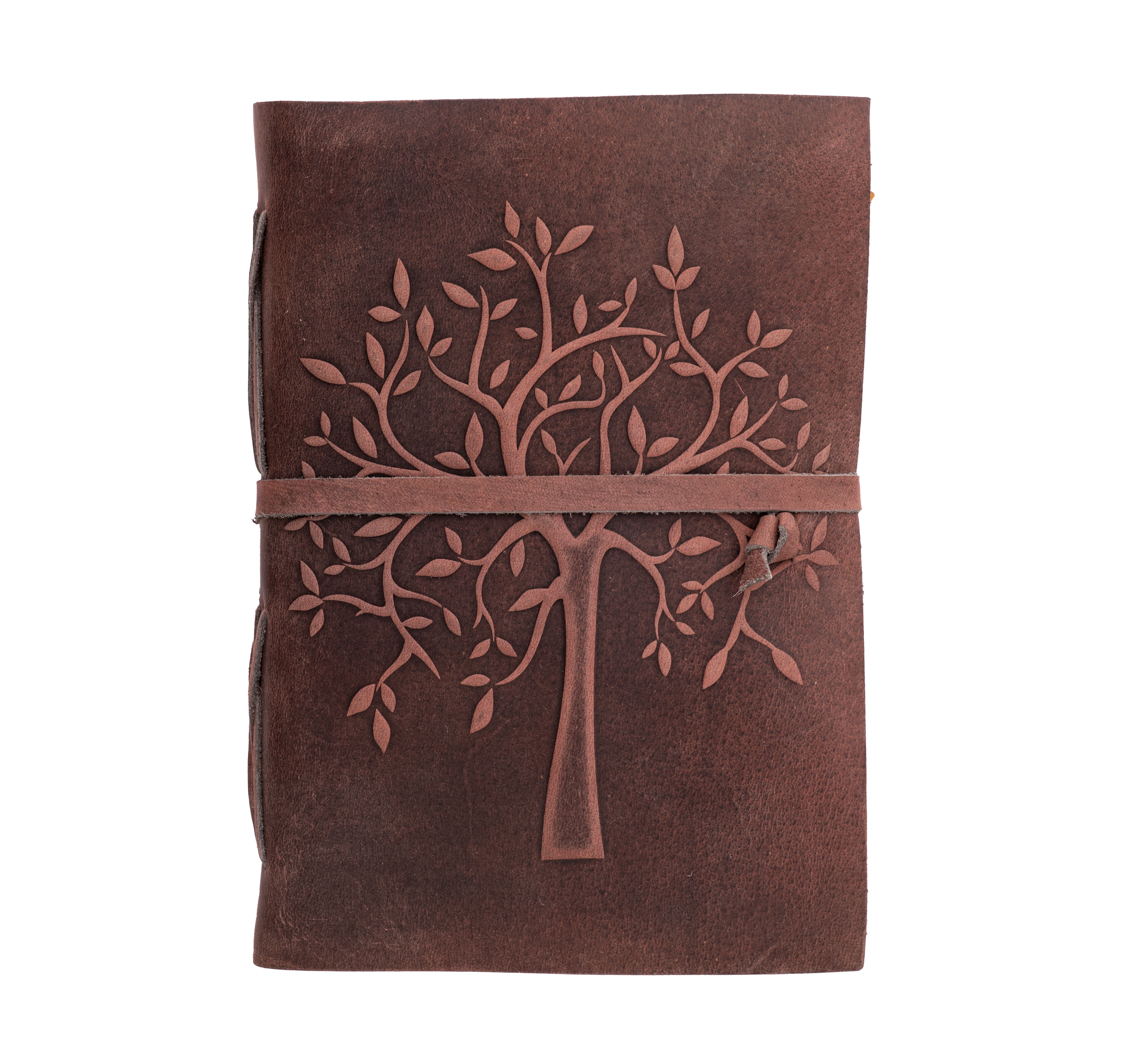 Urban Leather Book - Taccuino In Pelle Albero Della Vita, Per Appunti, Viaggi E Sketch, Regalo Elegante - Foto 10