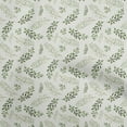 thumbnail image 1 of oneOone Silk Tabby Green Fabric Leaves Fabric For Sewing Printed Craft Fabric By The Yard 42 Inch Wide, 1 of 4