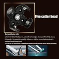 thumbnail image 5 of Razor blade heads, 5 heads Beard trimmer replacement blades Easy I, 5 of 5