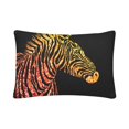 thumbnail image 3 of MKHERT Animal Zebra Pillowcase Pillow Protector Cushion Cover 20x30 inch,Set of 2, 3 of 3