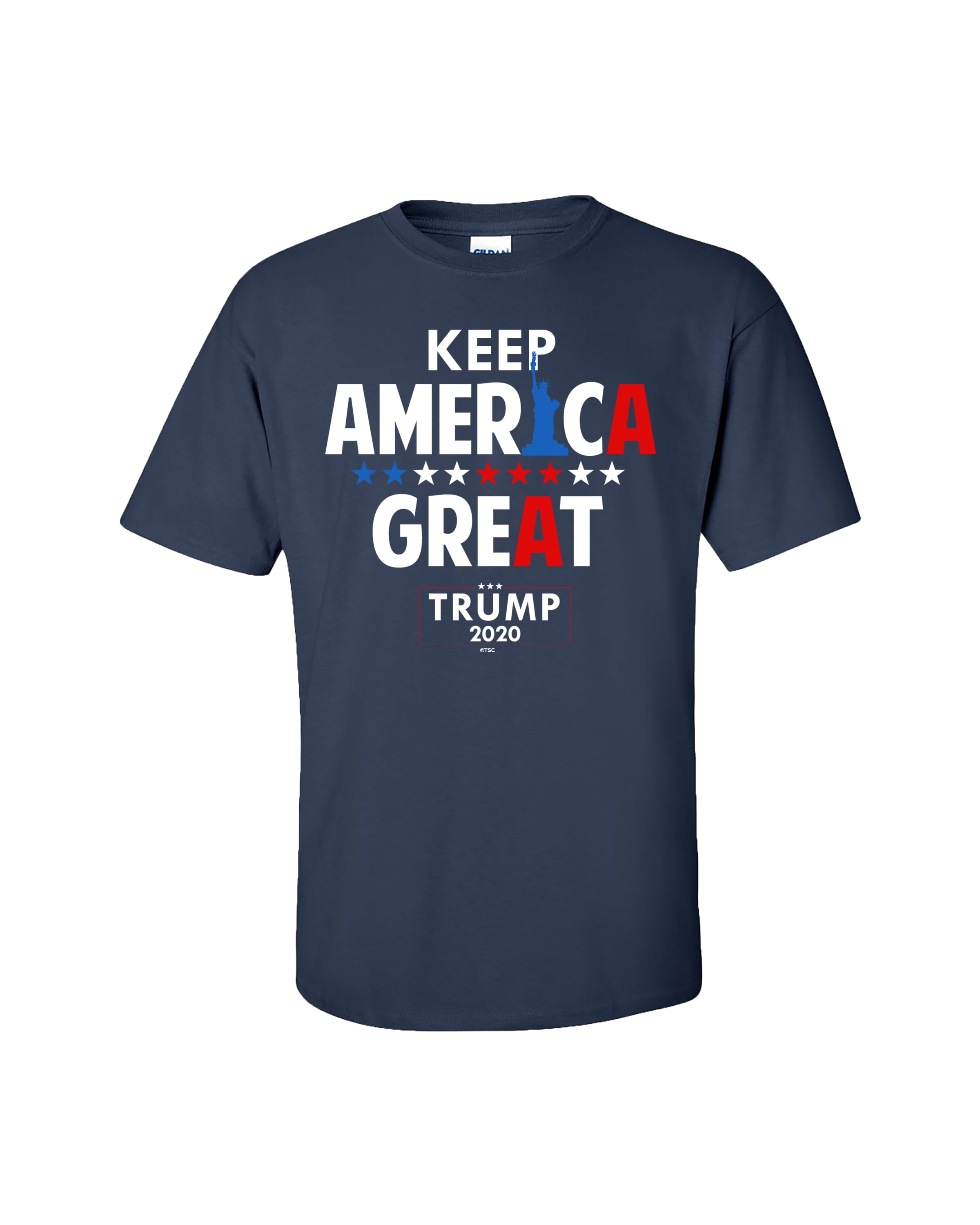 Political Keep America Great Again Adult Tee Shirt Black - Bild 11 von 14