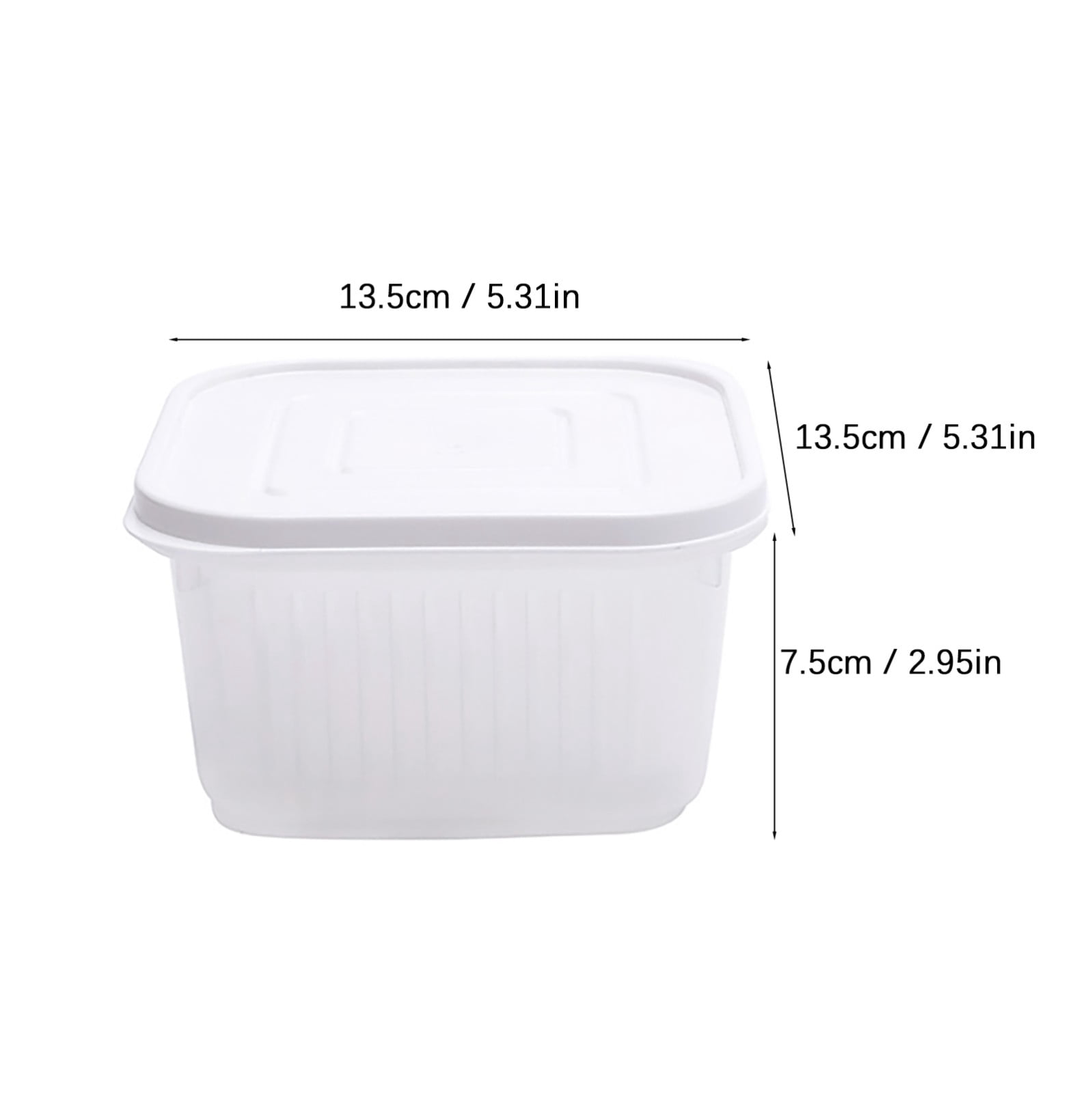 Clearance!Egooesam Tupperware Sets With Lids,Food Storage Container With Cover Sealed Compartment Dripping Transparent Kitchen Supplies,Clearance Sale