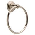 thumbnail image 1 of Delta Porter (Paquete De 1) Toallero De Mano Spotshield Toalleros De Níquel Cepillado Para Pared De Baño Soporte De Anillo De Toalla Redondo Para Colgador De Toallas De Baño Para Accesorios De Baño De, 1 of 5