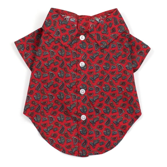 Paisley Red Shirt