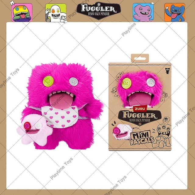 Original Ugly Teeth Monsters Plush Toys Wide Eyed Monsters Family On Vacation in Underwear Plush Hot Gifts For Kids