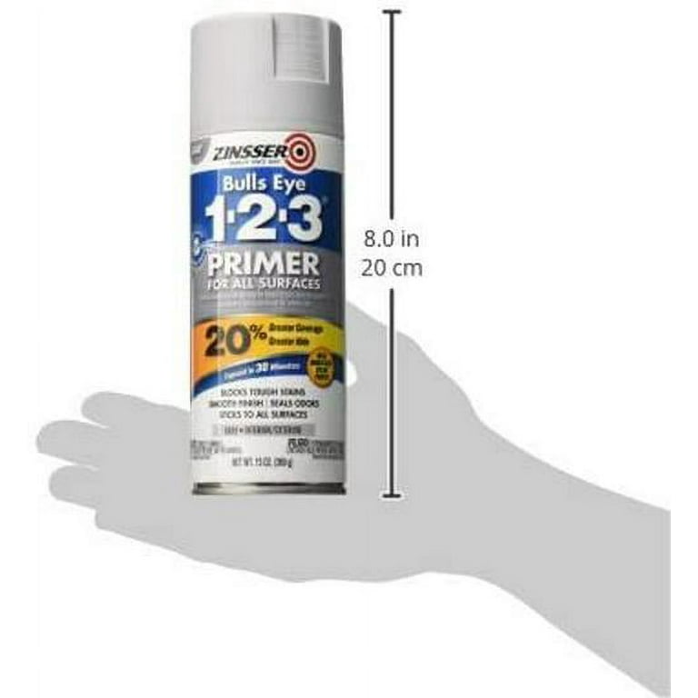Zinsser® Bulls Eye 1-2-3® White Primer Spray - 13 oz. at Menards®