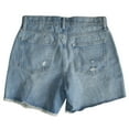 thumbnail image 2 of Arizona Jean Co. Junior Women's Daydream Distressed Mid-Rise Jean Shorts - size 7, 2 of 2