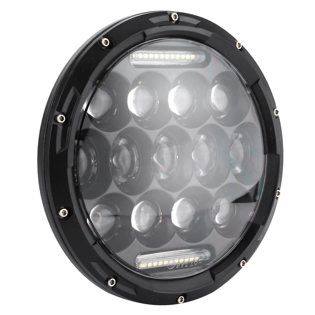Luz delantera de motocicleta, faro LED de 7 pulgadas y 75 W, repuesto de faro de motocicleta, faro delantero de motocicleta optimizado para la excelencia