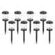 thumbnail image 1 of Luces solares de jardín de 8 piezas, iluminación solar impermeable para exteriores, luces solares LED para jardín, decoración para entrada, camino, patio, césped, paisaje, camping y fiestas [Clase], 1 of 5