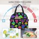 thumbnail image 4 of Easygdp Bright Mushrooms Caja de Almuerzo para Mujeres y Hombres, Bolsa de Almuerzo Insulada, Bolsas Reutilizables Impermeables para Viajes, Trabajo y Picnics, 4 of 7