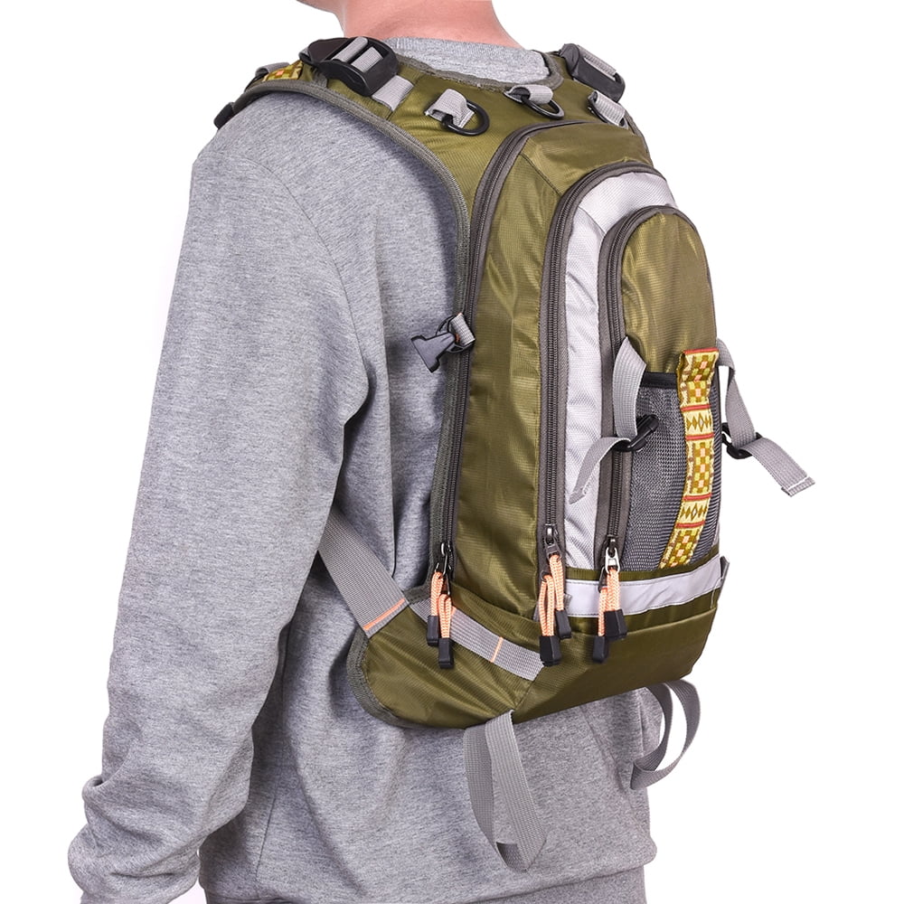 Mesh Fly Fishing Vest Backpack Breathable Outdoor Fishing Vest 