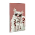 thumbnail image 3 of Stupell Industries Glam Cat with Sunglasses Animals Painting Wrapped Canvas Canvas Art Print Wall Art, 24 x 36, 3 of 7