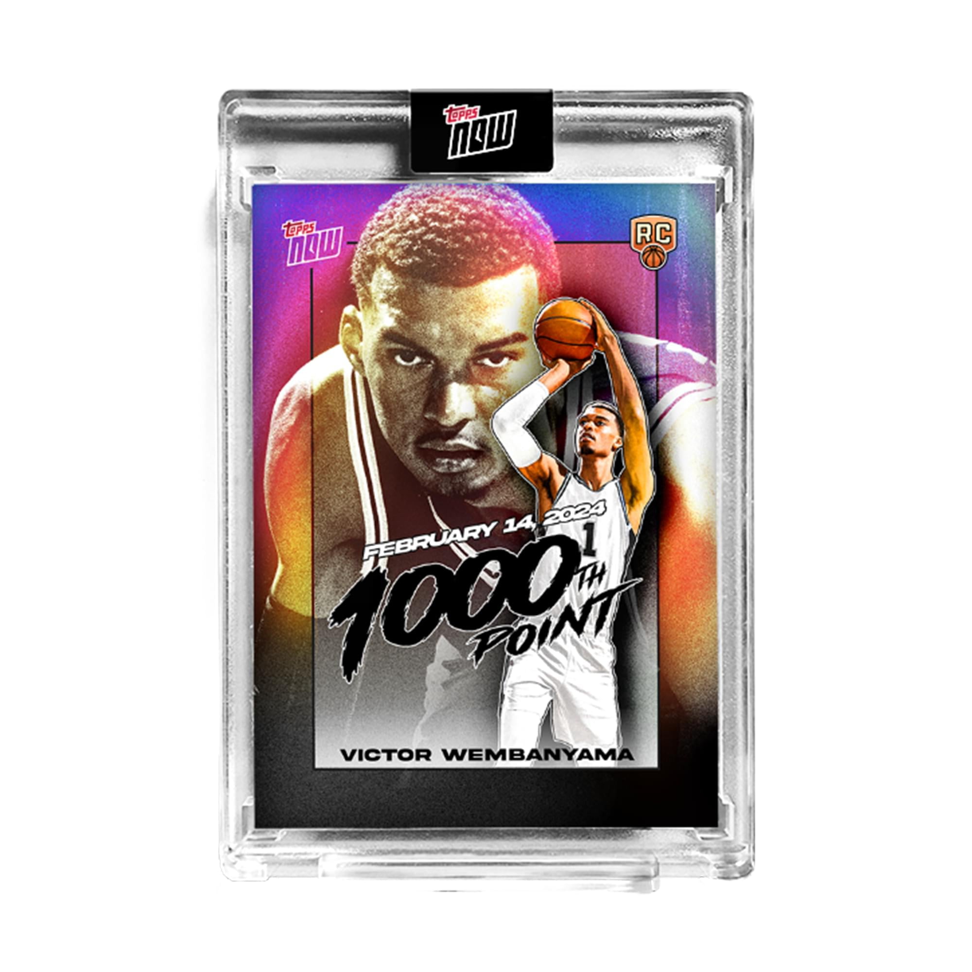 2023-24 TOPPS NOW Basketball Card | 40k Points LeBron James