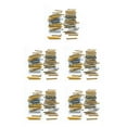 thumbnail image 3 of Bewildely 300 Pieces Metal Film Resistors Stable Making Accessory Electric Material Part Device Universal 1/4W Resistor DIY Kit Resistance Type2 NO2 Bewildely CBP493488, 3 of 6