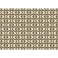 thumbnail image 1 of Ahgly Company Indoor Rectangle Patterned Coffee Brown Area Rugs, 6' x 9', 1 of 6