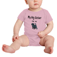 thumbnail image 2 of My Big Sister Is A Affenpinscher Dog Funny Baby Bodysuit Boy Girl Unisex, 2 of 5