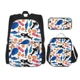 thumbnail image 1 of Fotbe Cute Sea Animals Set Escolar 3 en 1 para Niños - Mochila Duradera con Lonchera Aislante y Estuche para Lápices - Mochila Escolar para Niños y Niñas, 1 of 7