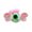 A, variant on Handmade Crochet Ghost Figurine, 2.56 Inch White Smiling Face Halloween Desktop Decoration