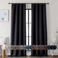 thumbnail image 1 of Cortinas opacas Simplebrand Ava Halloween, 240 x 245 cm, 2 paneles, 1 of 8