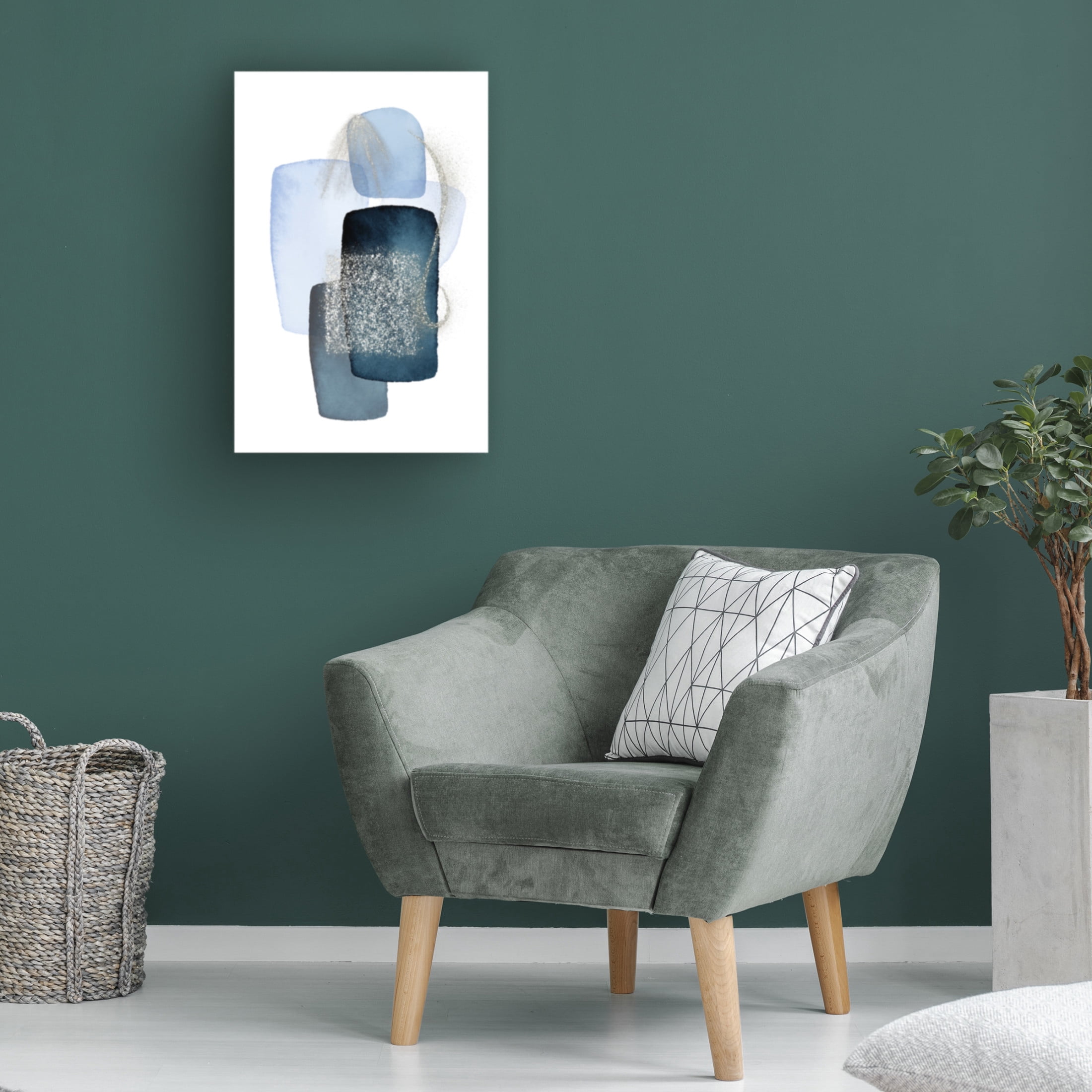 Trademark Fine Art Sally Ann Moss Arctic Ice 1 Canvas Wall Art